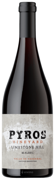 Pyros Limestone Hill Malbec 2016