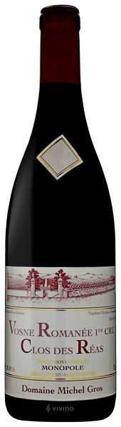 Michel Gros Vosne-Roman?e 1er Cru 'Clos des R?as' 2009
