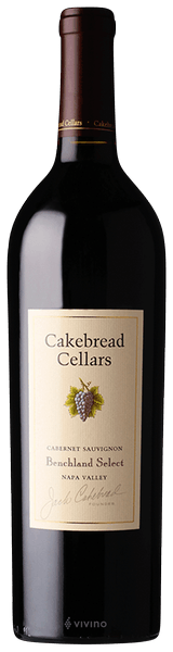 Cakebread Cabernet Sauvignon Benchland Select 2018