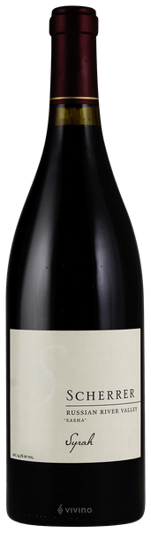 Scherrer Sasha Syrah 2009
