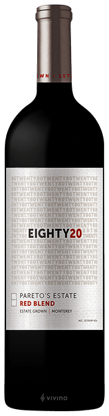 Pareto's Estate Eighty20 Red Blend 2017