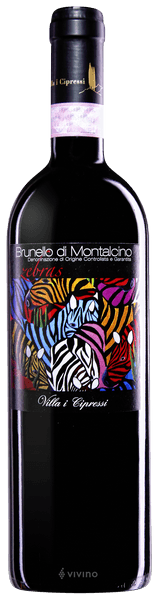 Villa I Cipressi Zebras Brunello di Montalcino 2010