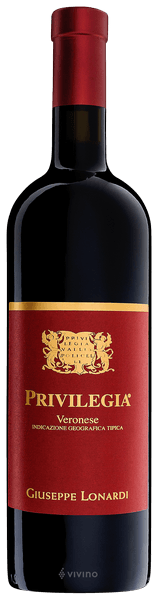 Giuseppe Lonardi Privilegia Rosso Veronese 2011
