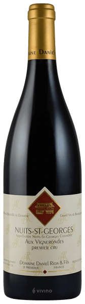 Domaine Daniel Rion & Fils Nuits-Saint-Georges Premier Cru 'Aux Vignerondes' 2016