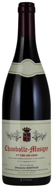 Ghislaine Barthod Chambolle-Musigny 1er Cru 'Les Cras' 2014