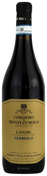 Cordero di Montezemolo Nebbiolo Langhe 2020