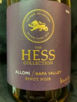 The Hess Collection Allomi Pinot Noir 2018