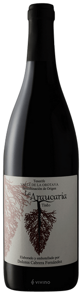 Dolores Cabrera Fernandez La Araucaria Tinto 2016