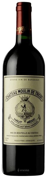 Ch?teau Moulin de Tricot Haut-M?doc 2018