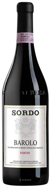 Sordo Barolo Parussi 2014
