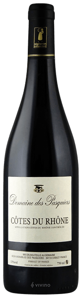 Domaine des Pasquiers C?tes du Rh?ne 2019