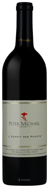 Peter Michael L'Esprit Des Pavots 2015