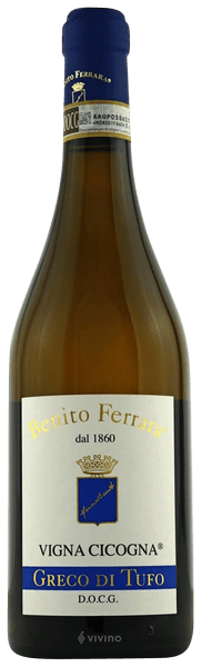 Benito Ferrara Vigna Cicogna Greco di Tufo 2021