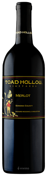Toad Hollow Merlot Reserve Richard McDowell Vineyard 2017