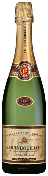 Louis Bouillot Perle de Vigne Grande Reserve Cr?mant de Bourgogne Brut N.V.