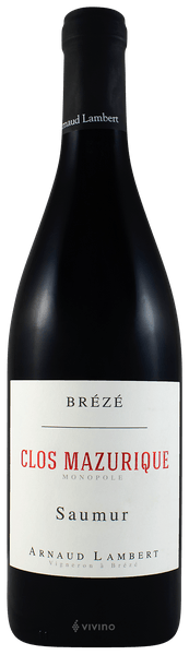 Domaine Arnaud Lambert Clos Mazurique Saumur 2019