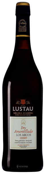 Lustau Los Arcos Dry Amontillado Sherry (Solera Reserva) N.V.