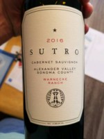 Sutro Warnecke Ranch Cabernet Sauvignon 2016