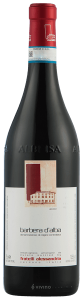 Fratelli Alessandria Barbera d'Alba 2019