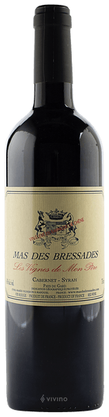 Mas des Bressades Les Vignes de Mon P?re Cabernet - Syrah 2017