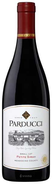 Parducci Small Lot Blend Petite Sirah 2020