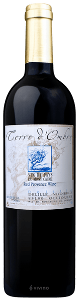 Domaine de Terrebrune Delille Vigneron Terre d'Ombre 2018