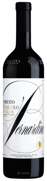 Ceretto Nebbiolo D'Alba Bernardina 2018