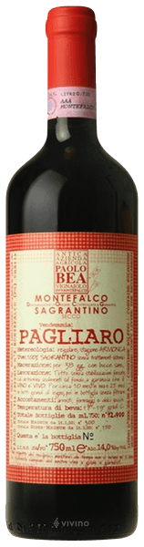 Paolo Bea Pagliaro Montefalco Sagrantino Secco 2016