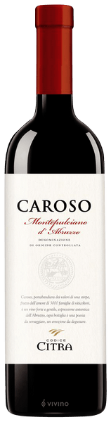 Citra Caroso Montepulciano d'Abruzzo Riserva 2013