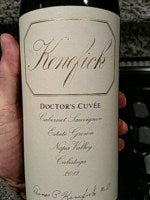 Kenefick Ranch Doctor's Cuvee Cabernet Sauvignon 2015