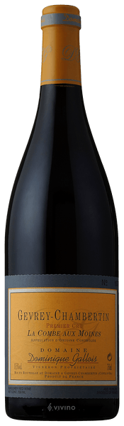 Domaine Dominique Gallois Gevrey-Chambertin Premier Cru 'La Combe Aux Moines' 2016