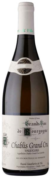 Domaine Raoul Gautherin & Fils Chablis Grand Cru 'Vaud?sirs' 2017