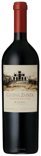Catena Zapata Nicasia Vineyard La Consulta Malbec 2012