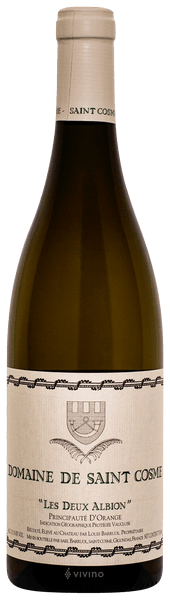 Ch?teau de Saint Cosme Les Deux Albion 'Principaute d'Orange' Vaucluse Blanc 2021