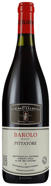 Bric Cenciurio Barolo Pittatore 2016