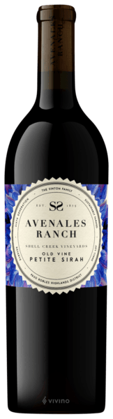 Avenales Ranch Old Vine Petite Sirah 2016