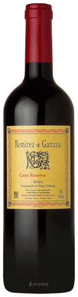 Rem?rez de Ganuza Gran Reserva 2011