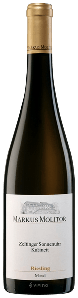 Markus Molitor Zeltinger Sonnenuhr Riesling Kabinett 2019