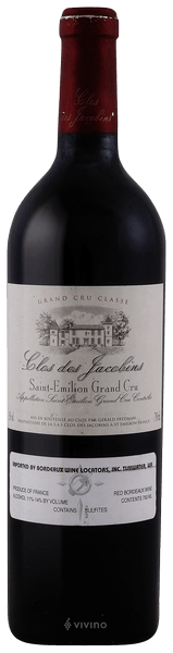 Clos des Jacobins Saint-?milion Grand Cru (Grand Cru Class?) 1982