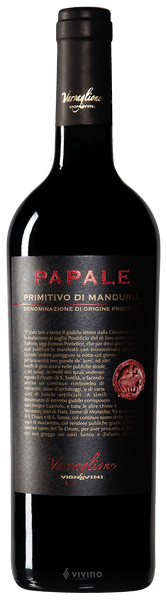 Varvaglione Papale Primitivo di Manduria 2016
