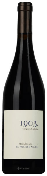 Le Roc des Anges 1903 Carignan de Schistes 2017
