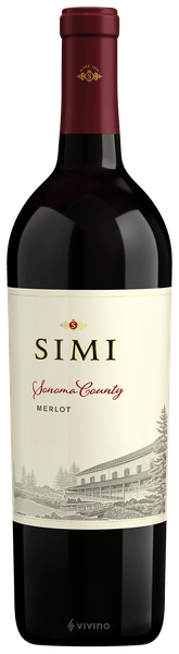SIMI Sonoma County Merlot 2016