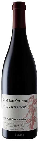 Ch?teau Yvonne Saumur-Champigny L’Ile Quatre Sous 2016