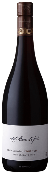 Mt. Beautiful Pinot Noir 2018