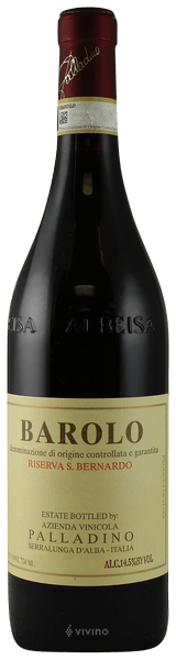 Palladino Barolo Riserva San Bernardo 2010