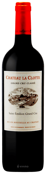 Ch?teau La Clotte Saint-?milion Grand Cru (Grand Cru Class?) 2000