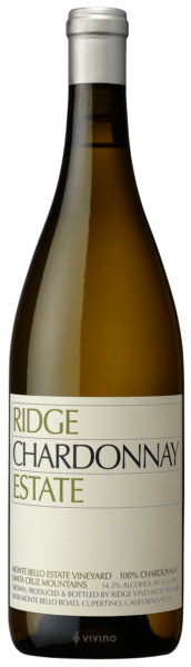 Ridge Vineyards Estate Chardonnay 2018