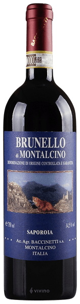 Baccinetti Saporoia Brunello di Montalcino 2015