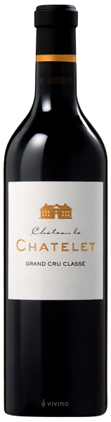 Ch?teau Le Chatelet Saint-?milion Grand Cru (Grand Cru Class?) 2018