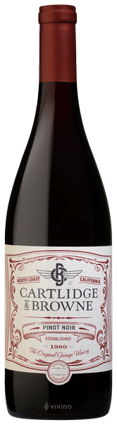 Cartlidge & Browne Pinot Noir 2018